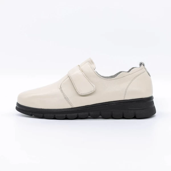 Frauenschuhe jeden Tag 21074 Creme | Gebildet