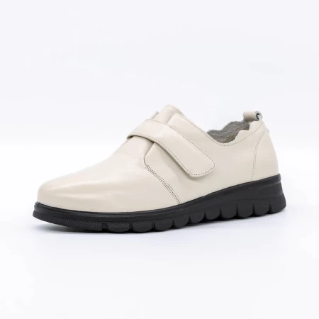 Frauenschuhe jeden Tag 21074 Creme | Gebildet