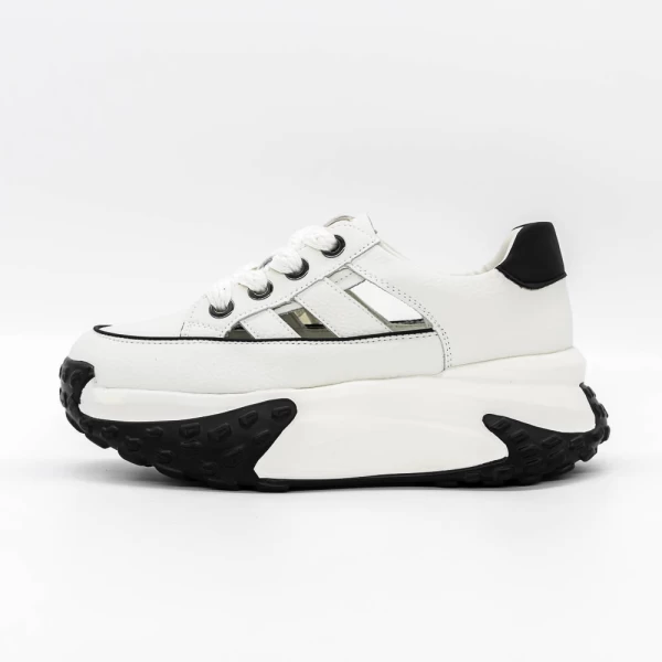 Sportschuhe auf der 9071-1 Creme-Plattform Advancer