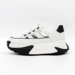 Sportschuhe auf der 9071-1 Creme-Plattform Advancer