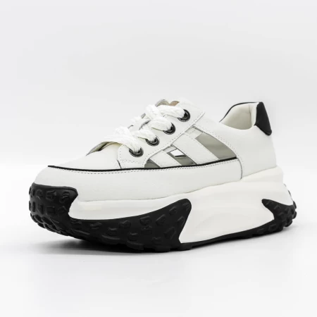 Sportschuhe auf der 9071-1 Creme-Plattform Advancer