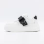 Frauen-Sneaker E23070 Weißschwarz Advancer