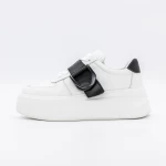 Frauen-Sneaker E23070 Weißschwarz Advancer