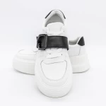 Frauen-Sneaker E23070 Weißschwarz Advancer