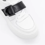 Frauen-Sneaker E23070 Weißschwarz Advancer