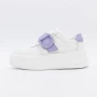 Damen-Sneaker E23070 White-Purple | Advancer