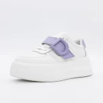 Damen-Sneaker E23070 White-Purple | Advancer