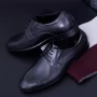 Herrenschuhe 003-835 Schwarz Eldemas