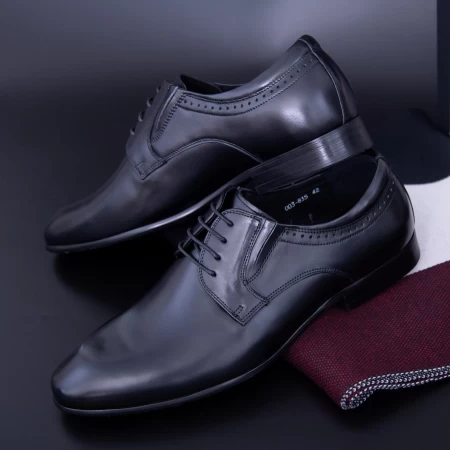 Herrenschuhe 003-835 Schwarz Eldemas