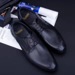 Herrenschuhe 003-835 Schwarz Eldemas