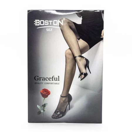 Frauenstrumpfhosen 8013 Schwarz Boston