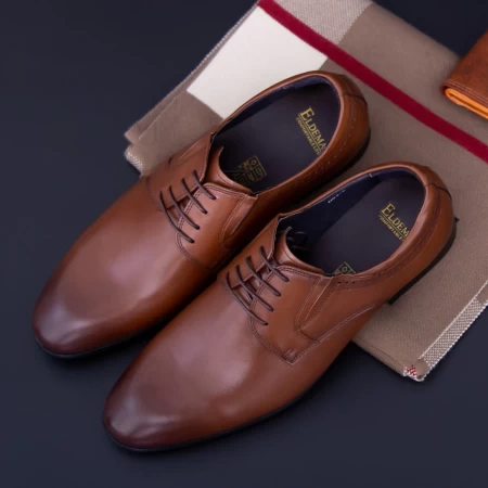 Herrenschuhe 003-835 Brown Eldemas