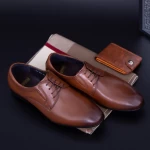 Herrenschuhe 003-835 Brown Eldemas