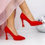Schuhe auf dicker 3DC33 Red Sohle Mei
