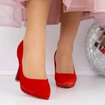 Schuhe auf dicker 3DC33 Red Sohle Mei