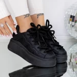 Frauen -Sneaker 3b50 schwarz | Mei