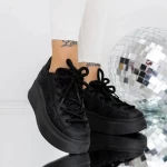 Frauen -Sneaker 3b50 schwarz | Mei