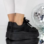 Frauen -Sneaker 3b50 schwarz | Mei