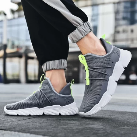 Herren Sportschuhe 1617 Grau Mei