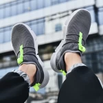 Herren Sportschuhe 1617 Grau Mei