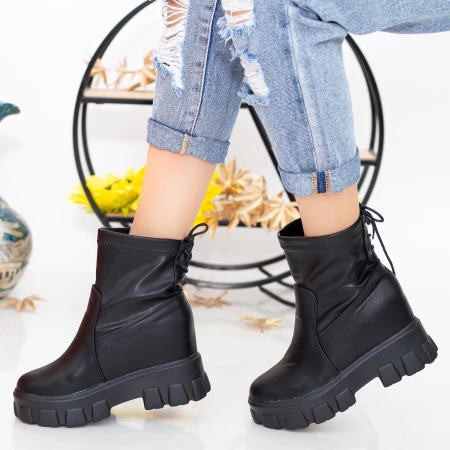 Xn31 schwarze Stiefel Mei