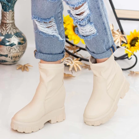 Xn31 Beige Stiefel Mei