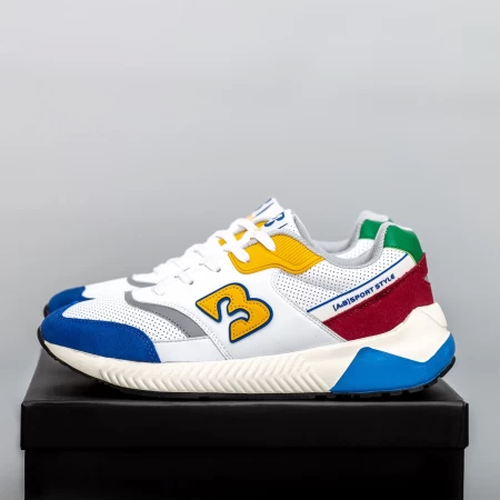 Herren Sports Schuhe A0057-18 White-Dzienskie Bienski | Axboxing