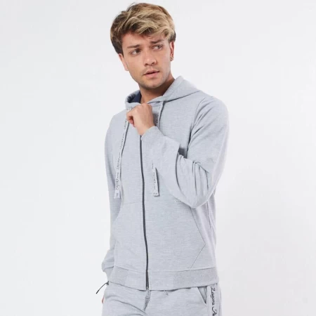 Herren Hood Sweatshirt HH4004 Grau | Zagora