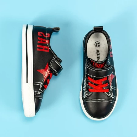 Jungen Sportschuhe VC54 rot Apawa