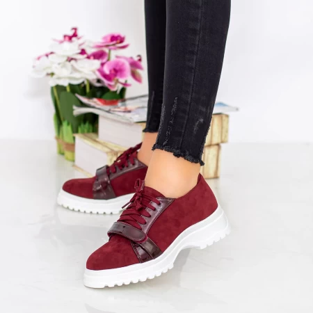 Frauenschuhe jeden Tag 1466-d6 Kirsche Er ist