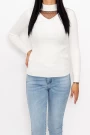 Frauen Sweatshirt 3708 Weiß Mode
