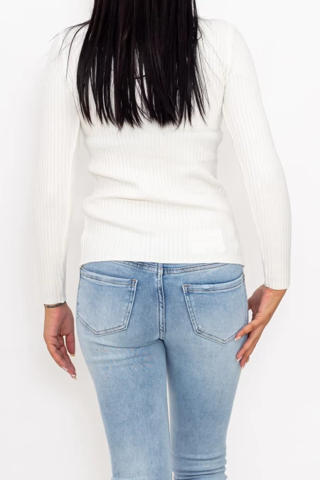 Frauen Sweatshirt 3708 Weiß Mode