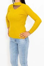 Frauen Sweatshirt 3708 Gelb Mode