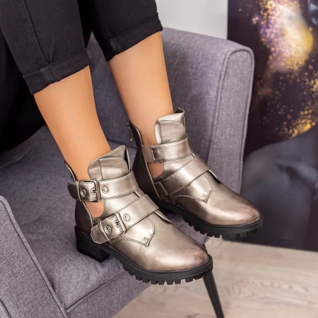 MX177 Gunmetal -Stiefel Mei