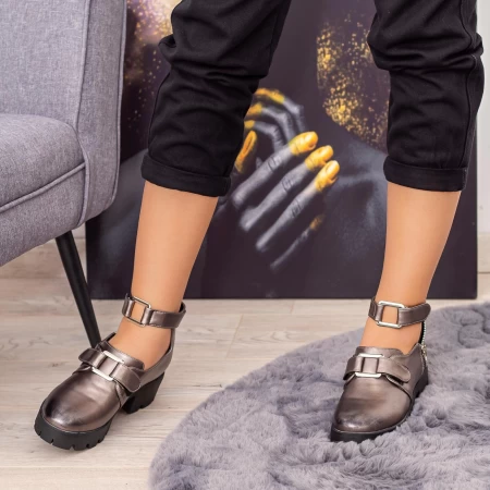 Frauenschuhe jeden Tag ZP1980 Gunmetal | Mei