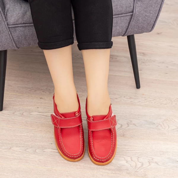 Frauenschuhe jeden Tag 8518 rot Botinelli