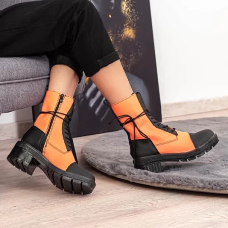 NX121 Black-orange-Stiefel Mei