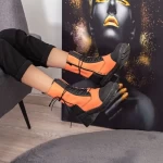 NX121 Black-orange-Stiefel Mei