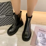 NX123 Schwarze Stiefel Mei