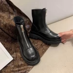 NX123 Schwarze Stiefel Mei