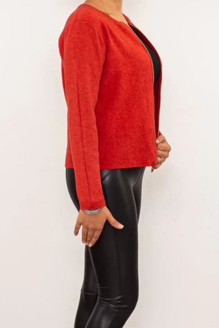 Frauen D537 Orange Jacke für Frauen Mode