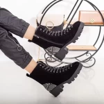 ZP881C Schwarze Stiefel Mei