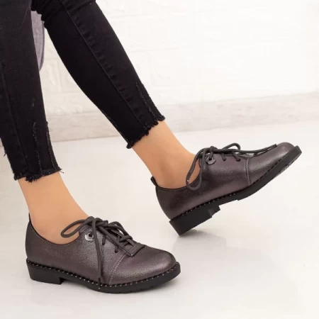 Frauenschuhe jeden Tag LM309A Gunmetal | Mei