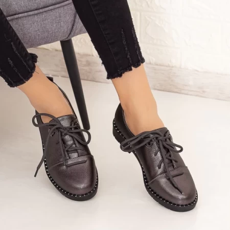 Frauenschuhe jeden Tag LM309A Gunmetal | Mei