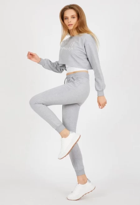 Damenset 3 Teile 9082 Grau ADROM