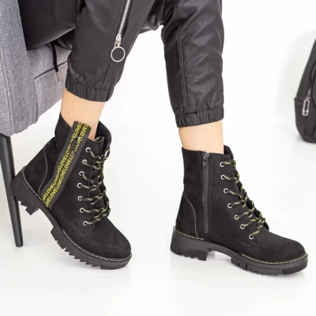 E6002 Black-Yellow Stiefel Existieren
