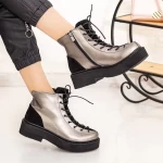 E502 Gunmetal -Stiefel Existieren