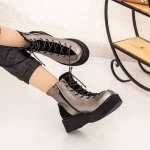 E502 Gunmetal -Stiefel Existieren