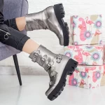 E509 Gunmetal -Stiefel Existieren