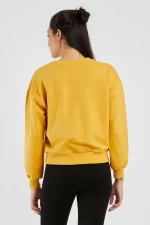 Frauen Sweatshirt 9099-1 Gelb ADROM